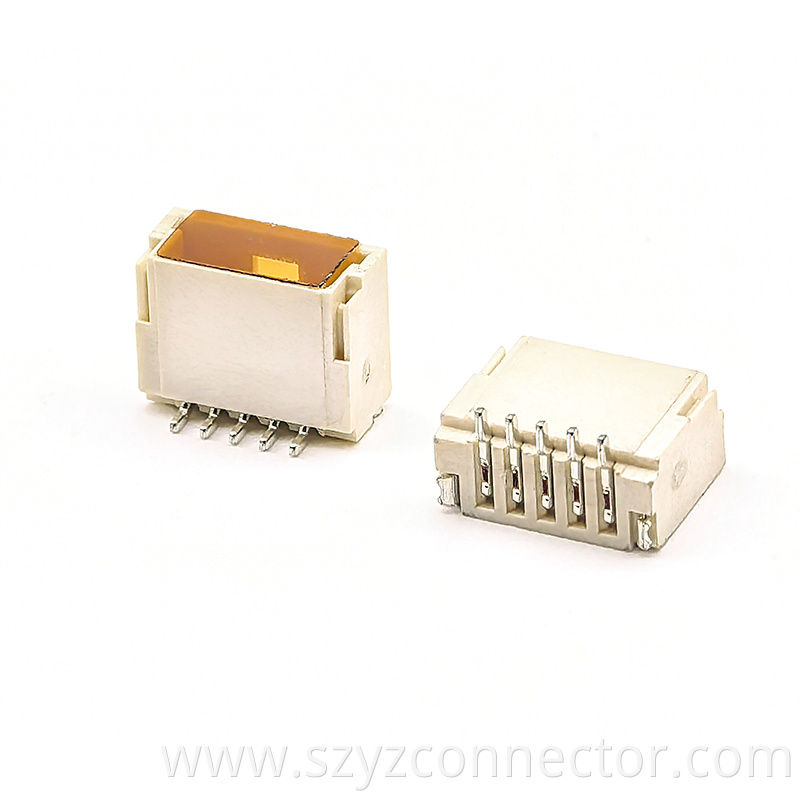 vertical pin socket connector